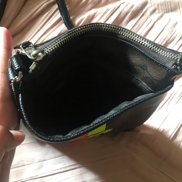 Coach Crossbody Brown Leather Messenger Bag. - Picture 7 of 9